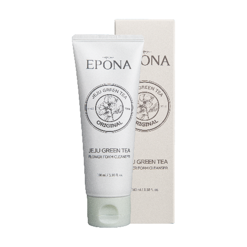 EPONA JEJU GREEN TEA FLOWER FOAM CLEANSER